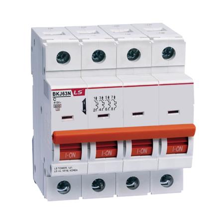 Aptomat LS MCB BKJ63N 4P 63A 6kA